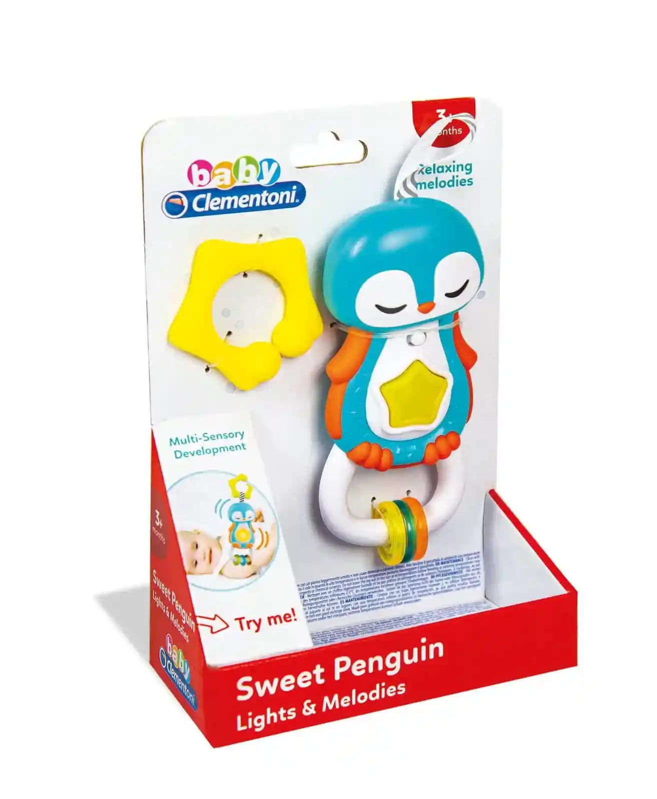 Clementoni baby sonaglino pinguino interattivo merchandising