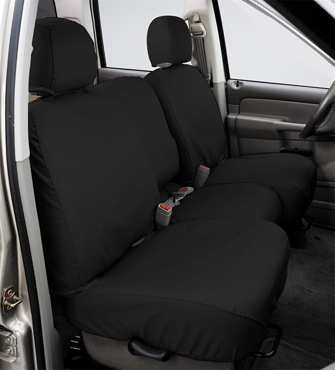 Covercraft The front Car Seat Cover Is Made Of Polyester.