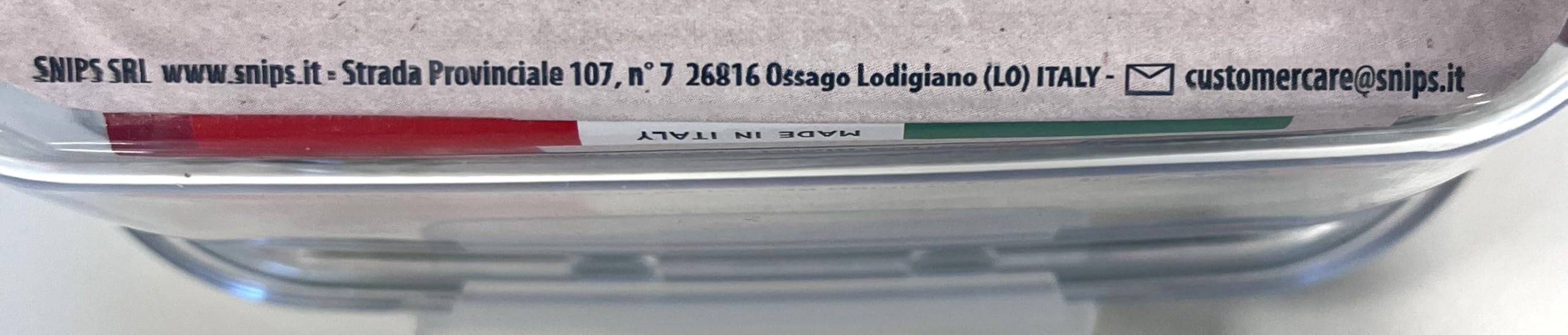 Snips Food Storage Plastic, 1.4 L, Square, Multi-Colour