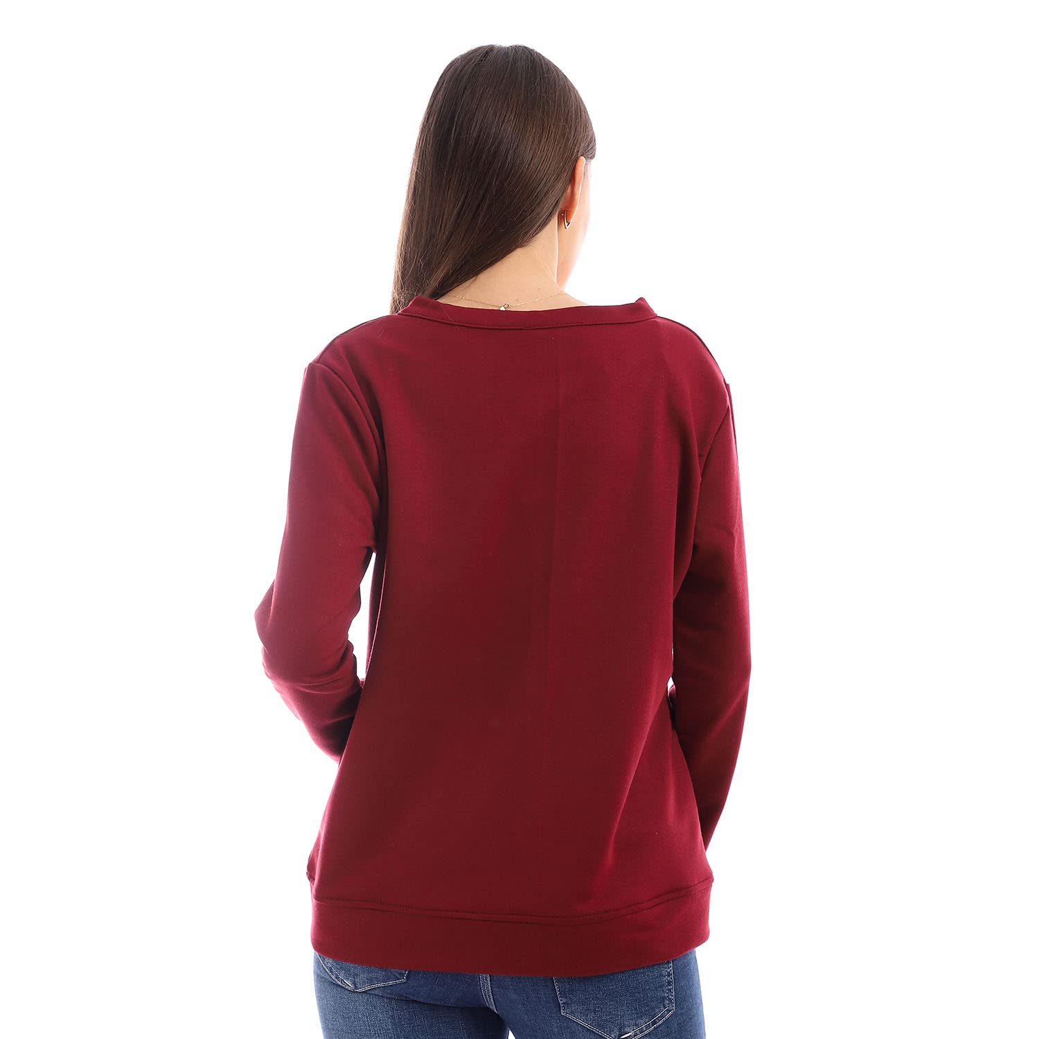 JAMILA long sleeves soft Cardigan With Buttons For Women,Ideal for casual days, office wear, or cool evenings..