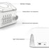 White Noise Machine, 10 Soothing Sounds White Noise Maker, Adjustable Tone Bluetooth Sound Machine, Sleep Therapy for Adults & Baby, 3 Timer Sleep Aid for Sleeping Relaxation