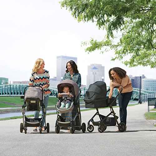 Evenflo Pilot Baby Black Stroller Black