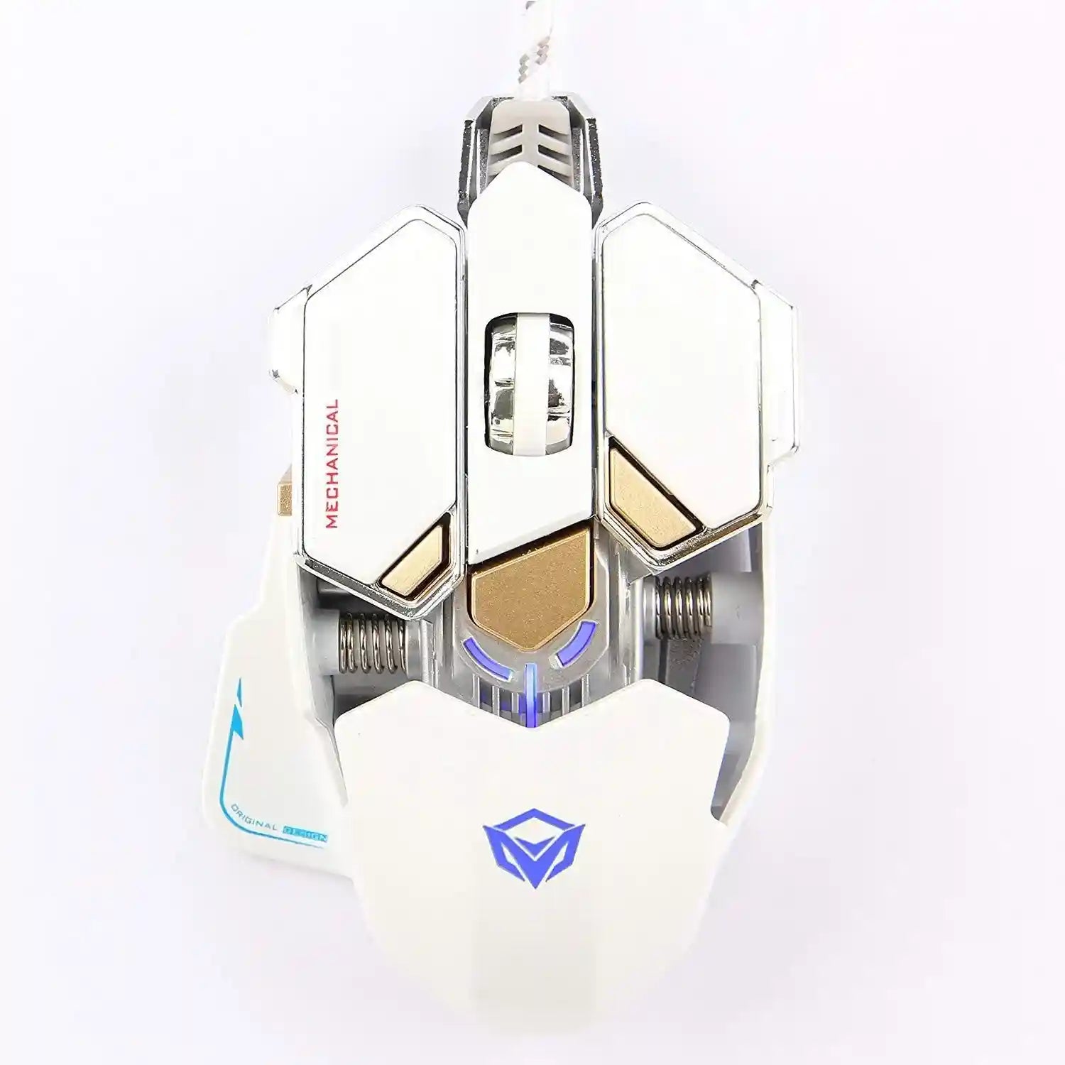 Meetion M990S - Mechanical Programmable Gaming Mouse (4000 DPI) – For PC & Laptop – White