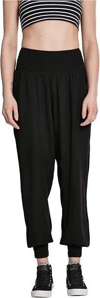 Urban Classics Women Pants Black Casual Trousers – Safqqa Egypt