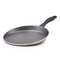 Celar Aluminum Bakelite Soft Touch Fitting Non Stick Crepe Pan, 24 cm Size, Beige, Made In Portugal