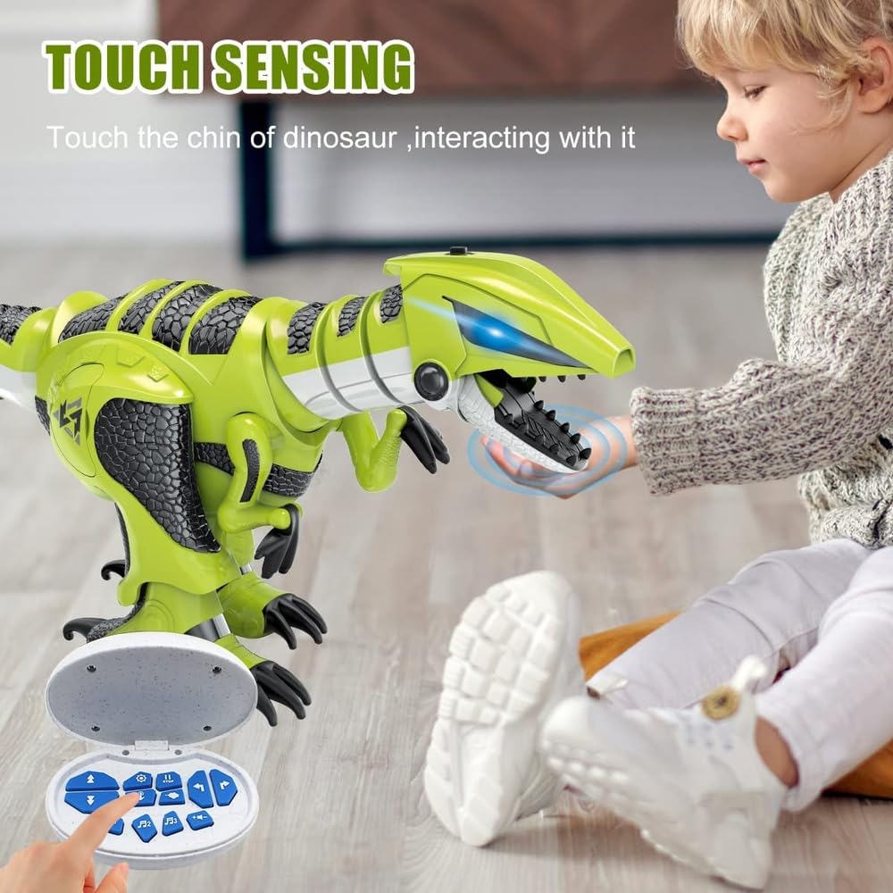 Generic A smart Controllable Dinosaur Toy With a Remote Control For Kids