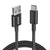 كابل أنكر USB-C إلى USB A 2.0 (6ft/1.8m)، عالي المتانة، طويل العمر، قوي، سريع، كابل شحن مضفر من نوع C متوافق مع جميع أجهزة أندرويد سامسونج S24، S23 وآيفون 16 والمزيد - صندوق تالف