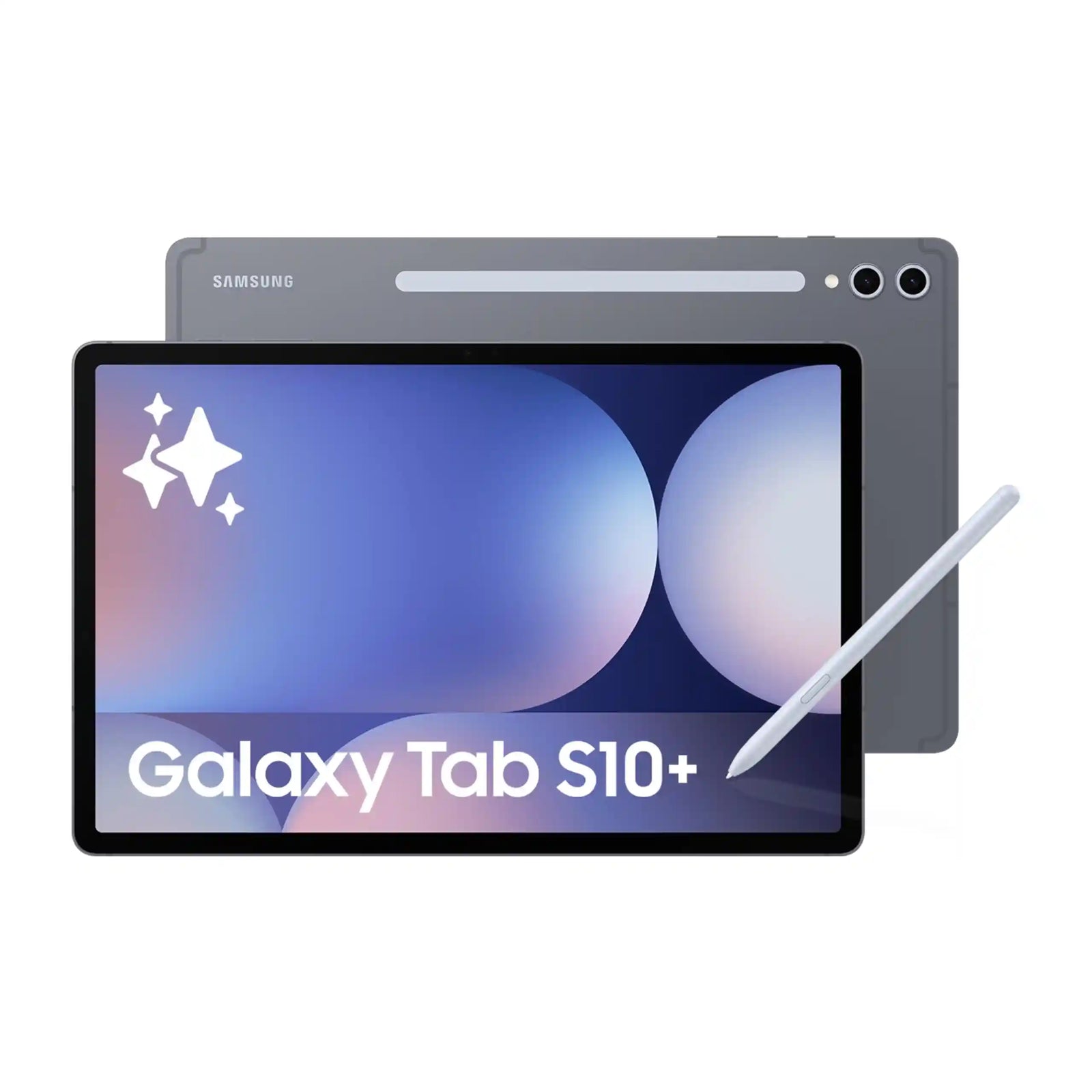 Samsung Galaxy Tab S10+, 12.4 Inch AI Android Tablet, 5G, 12GB RAM, 256GB Storage, AMOLED Display, Anti-reflection, Durable, S Pen Included, Moonstone Gray 1 Year Warranty/Local Version