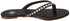Club Aldo Embroidered Flat Flip Flops for Women