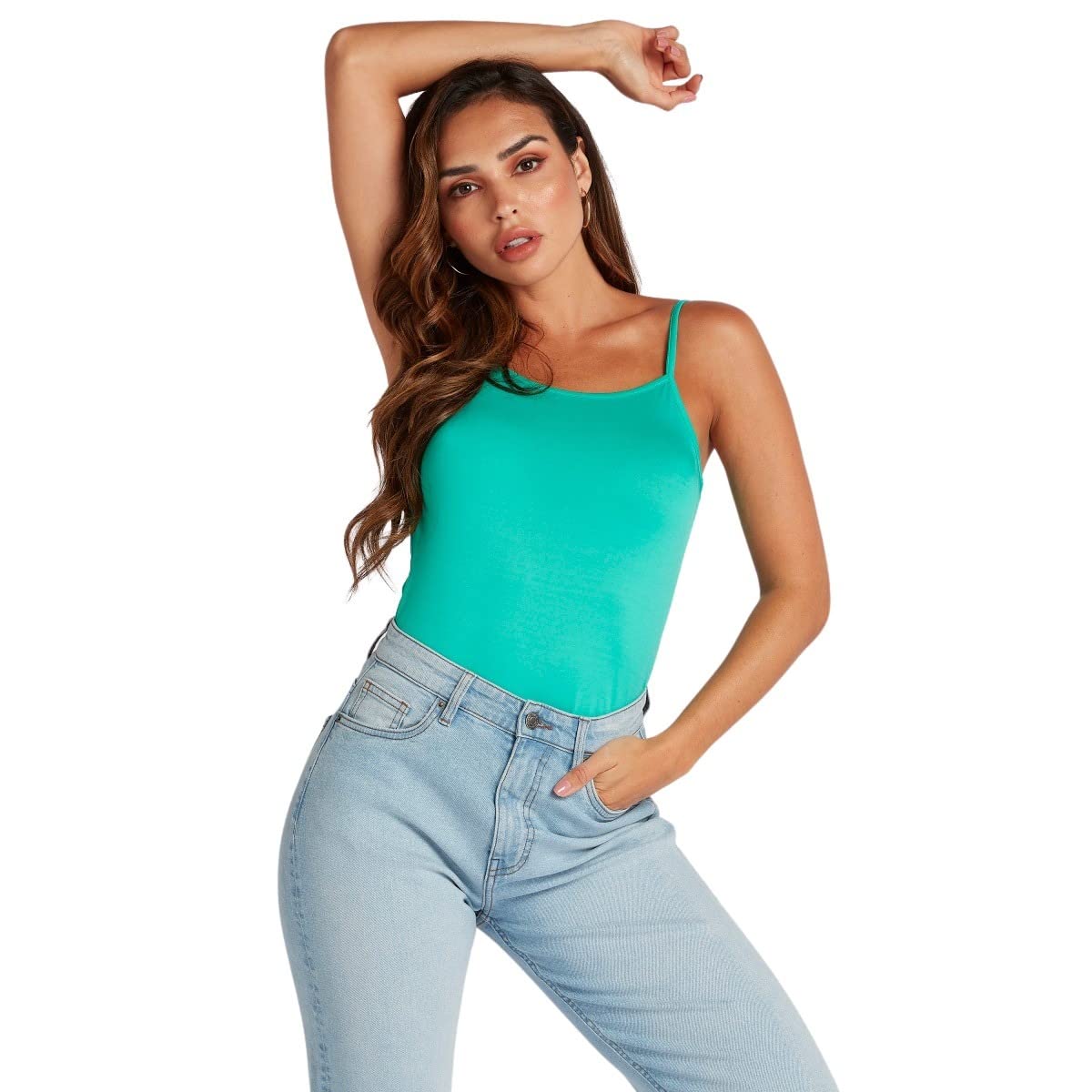 Splash Undershirt For Women,Versatile design suitable for casual and formal wear. - Safqqa