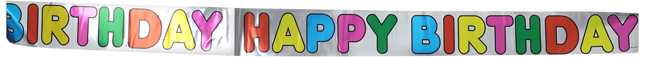 Party Happy Birthday Print Banner Set Easy to hang and decorate with
