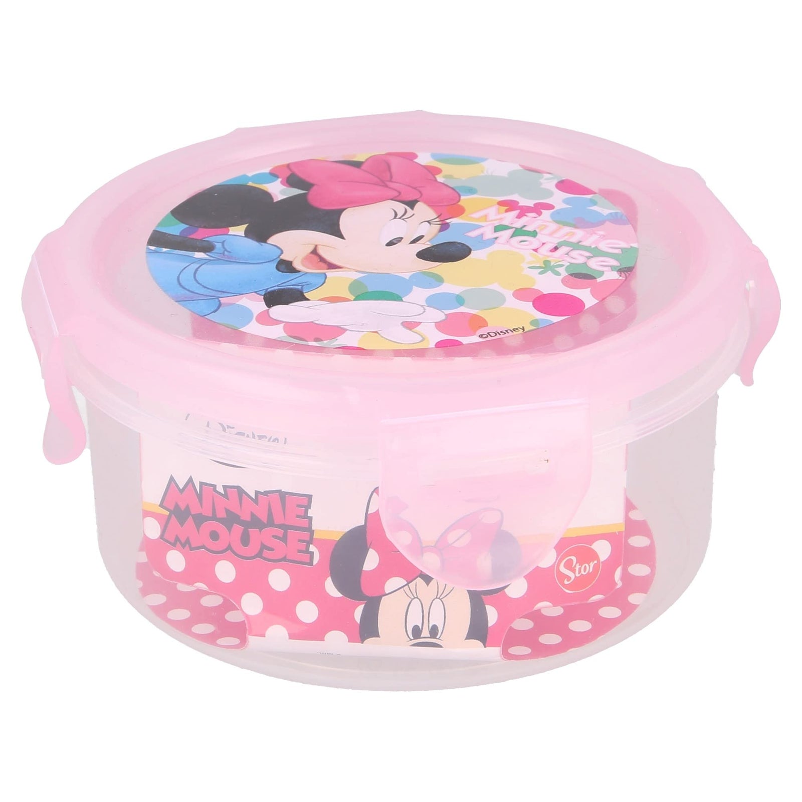 Stor Minnie Feel Good Round Hermetic Food Container - Safqqa