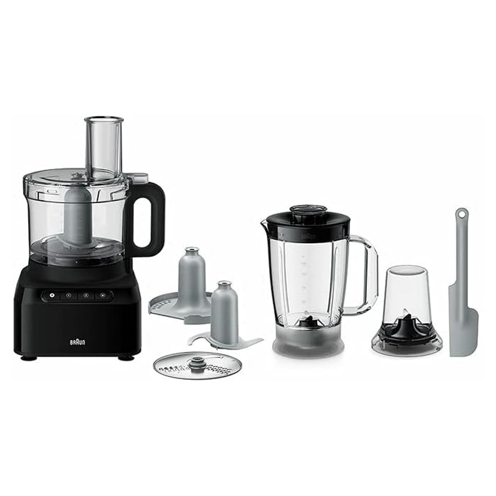 Braun FP3132BK Kitchen Machine, Black