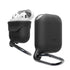 جراب ELAGO المقاوم للماء AirPods المعلقة - أسود