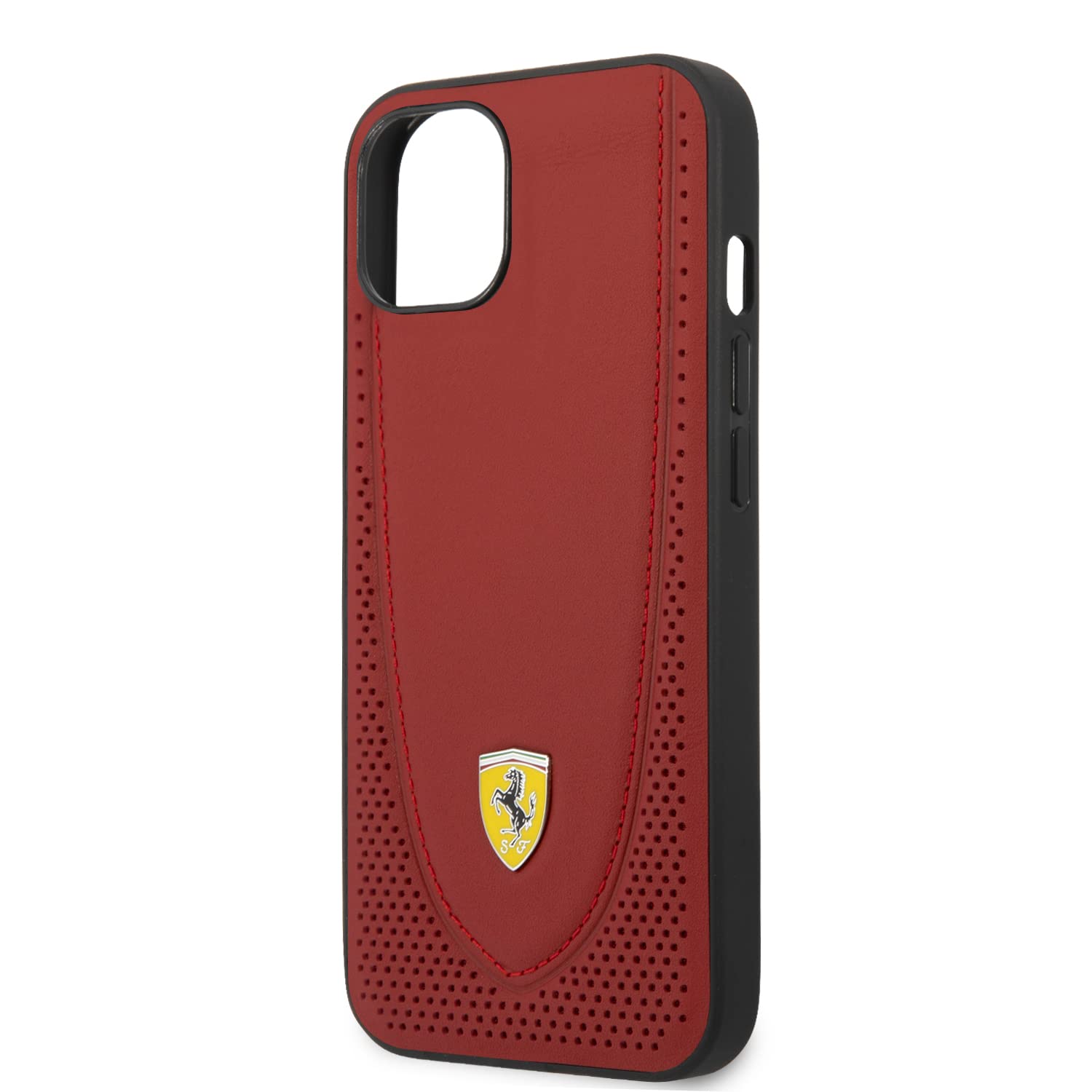 امنح هاتفك iPhone 13 لمسة فخامة مع هذا الجراب من CG MOBILE المصنوع من جلد فاخر مثقّب بتصميم خياطة منحنية أنيق. يوفر حماية ممتازة من الخدوش والصدمات والاستخدام اليومي