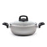 Celar Aluminium Casserole with Soft Touch Bakelite Handle, 22 cm, Non-Stick
