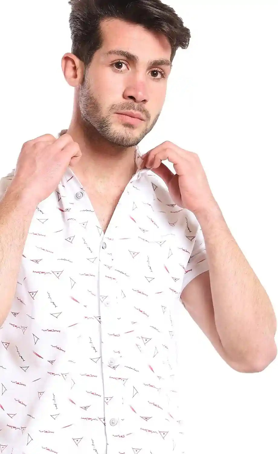White Rabbit Men's WR2075S22 Short Sleeve Shirt