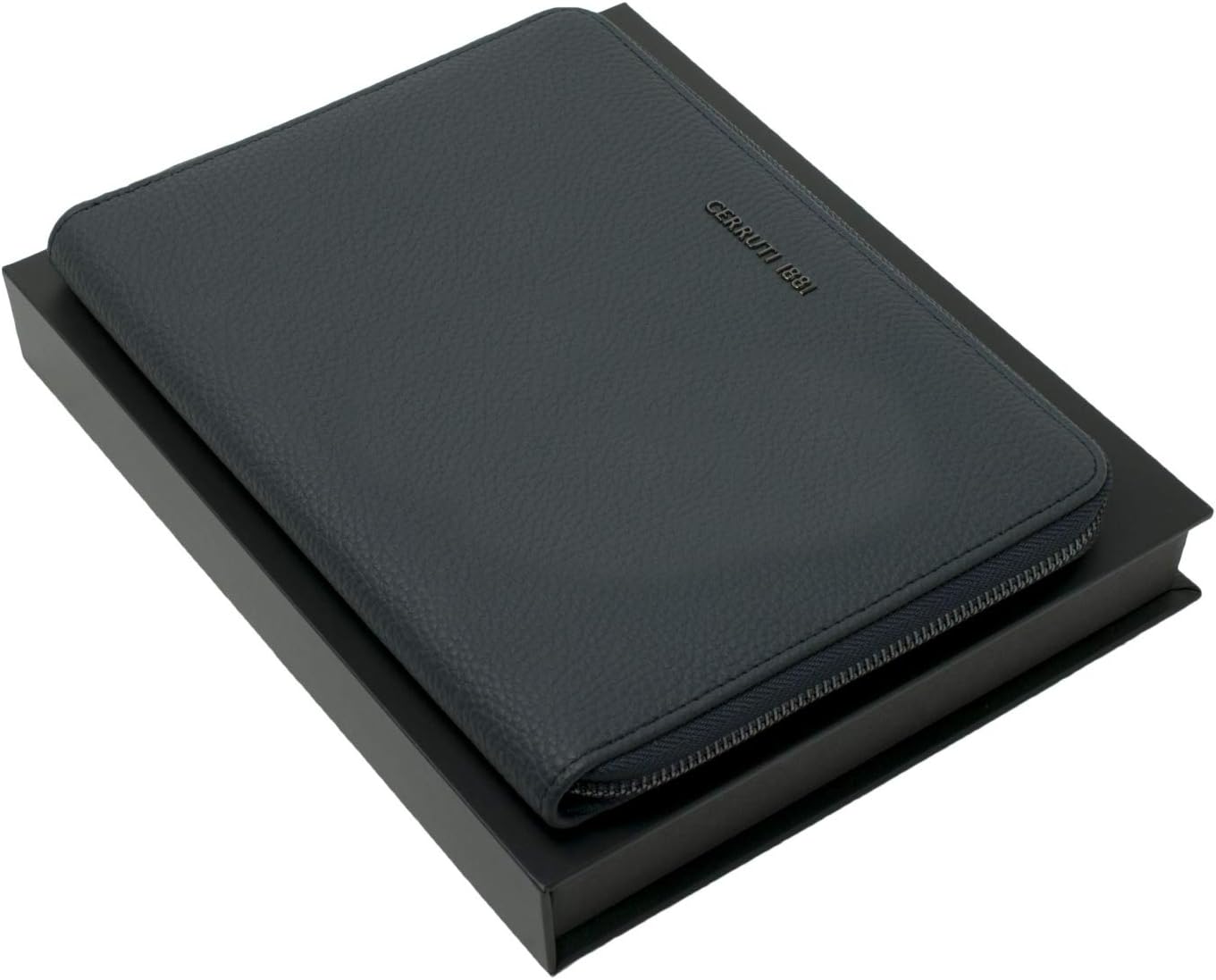 Cerruti 1881 Hamilton A5 Conference Folder - Dark Navy