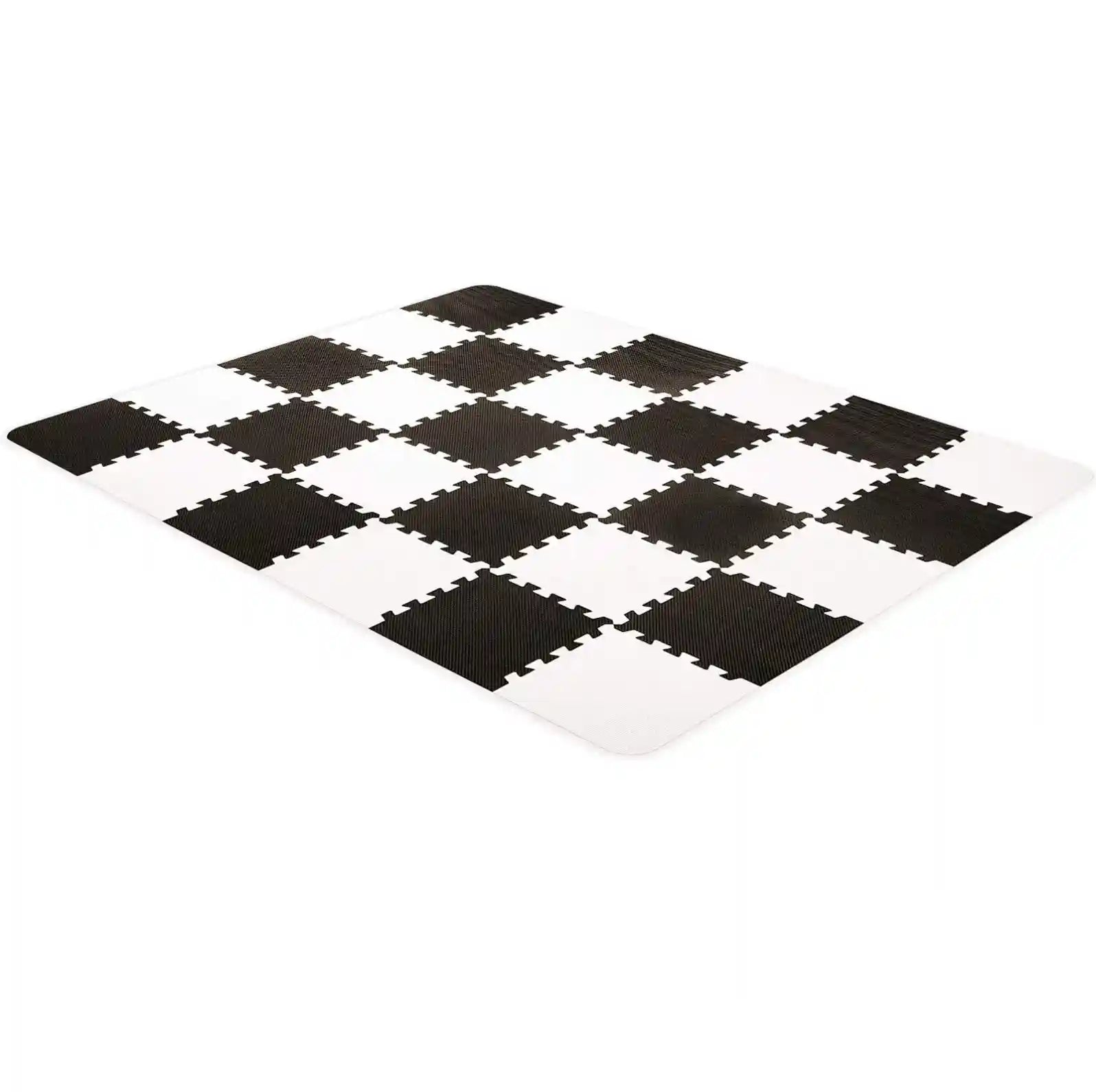 حصيرة لعب Kinderkraft Puzzle LUNO – تعليمية، 150×180 سم، 30 قطعة