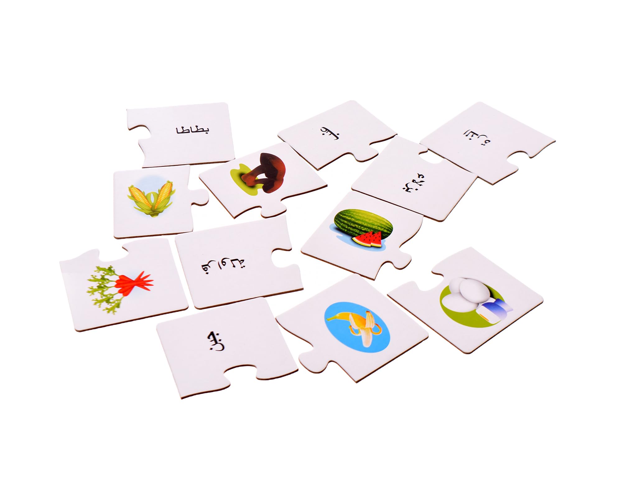 Generic Food Puzzle Game For Kids Enhances cognitive and fine motor skills - Safqqa