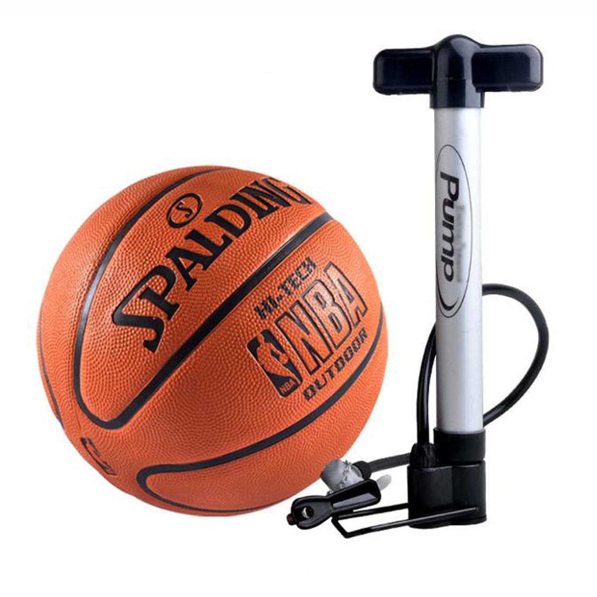 High-Pressure Bicycle Floor Air Pump – Manual Inflator for Road & Mountain Bikes, Basketballs, and More