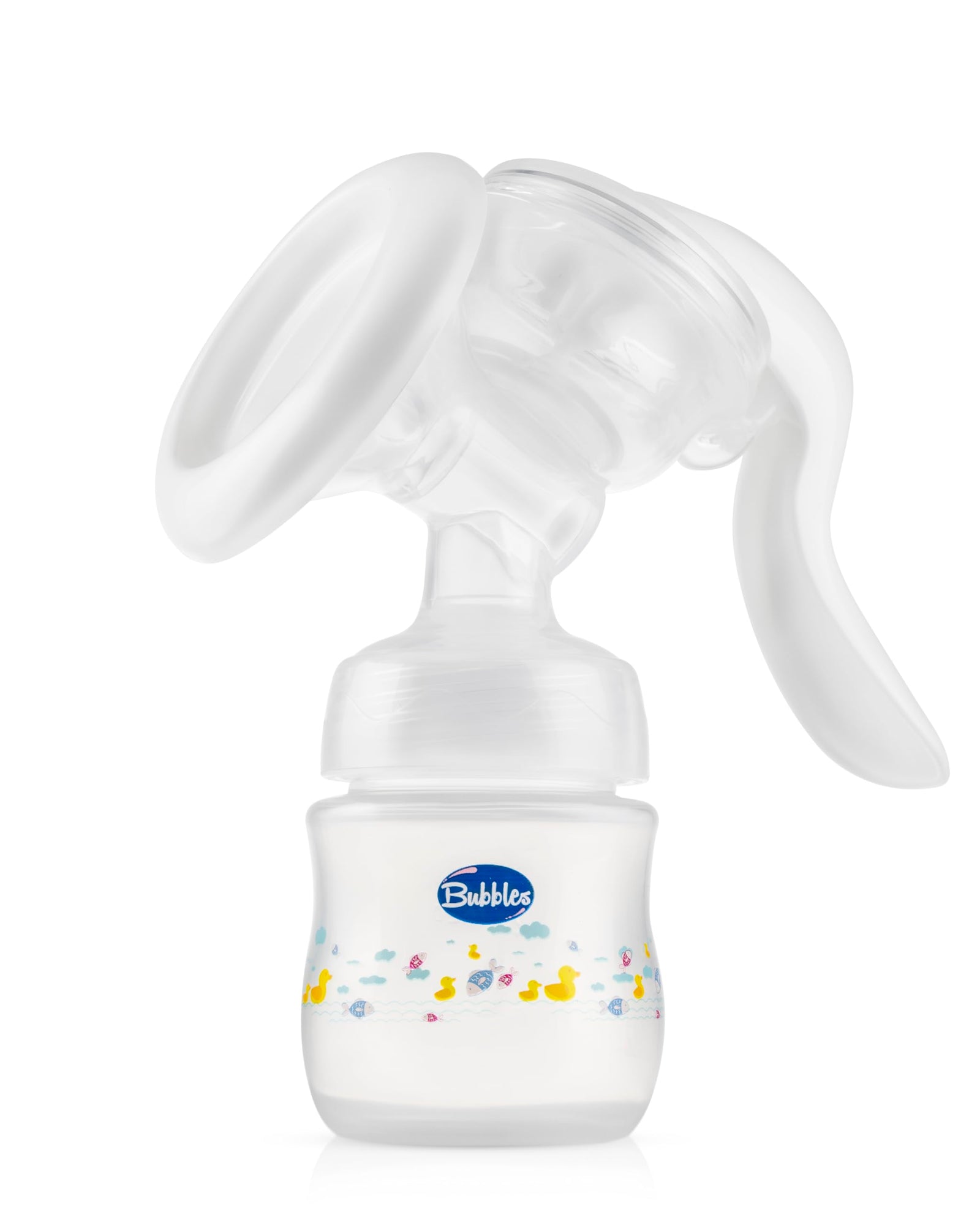 Bubbles manual breast pump white, One Size - Safqqa Egypt