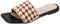 Madyos Flat  Slide Slipper For Women ,Open flat slide design for easy slip-on and removal.