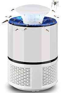 LED Electric Mosquito Killer UV Lamp Bulb - Fly Bug Insect Zapper Pest Trap Light (White)