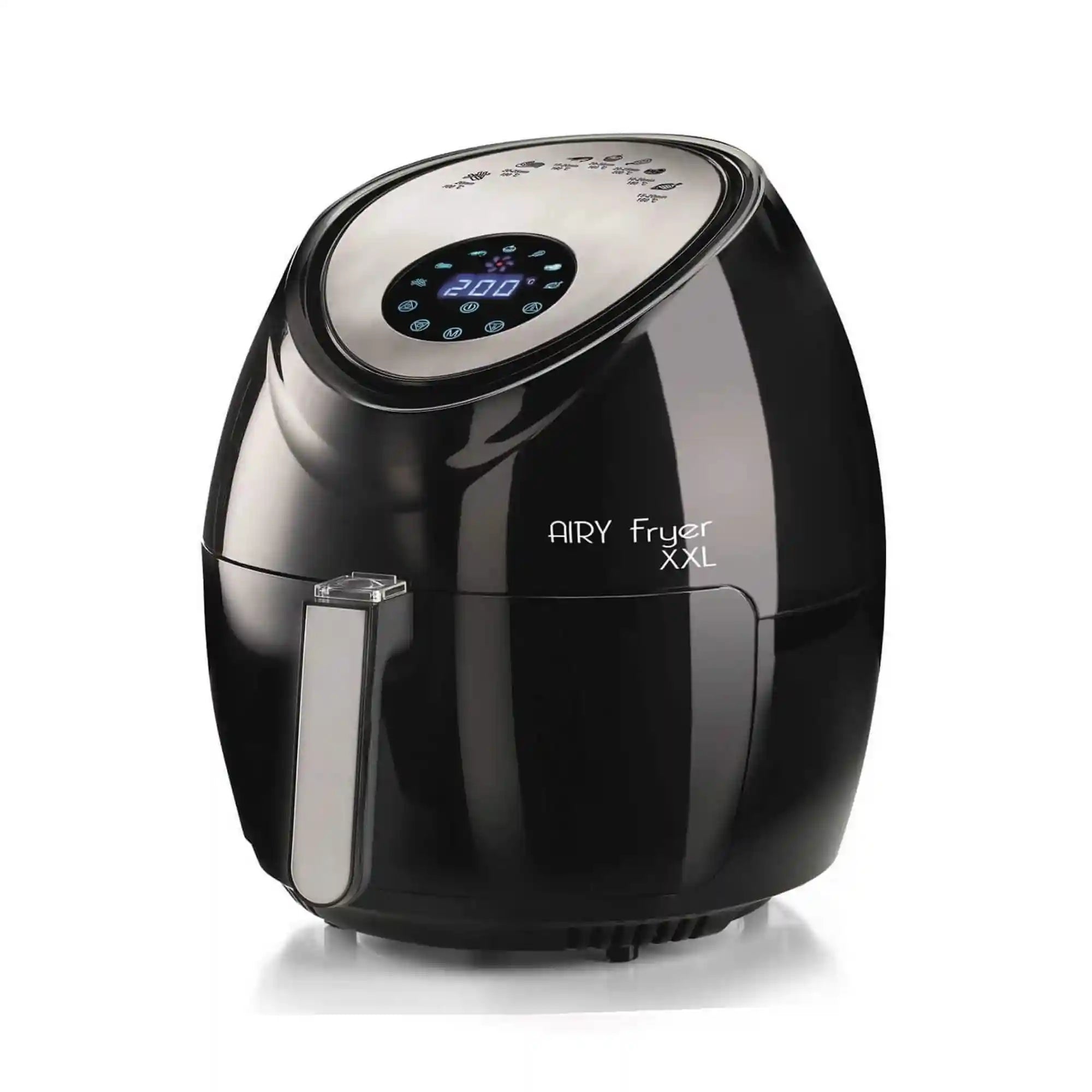 Ariete Airy Fryer 4618, Air Fryer, Fries 2.5 kg of French Fries, 7 Liters, Cooking Without Oil and Fat, 1800 Watts, Black