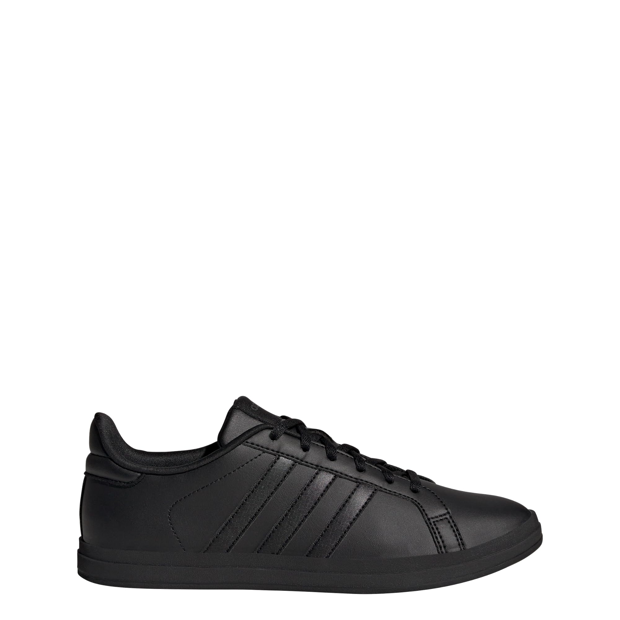 حذاء Adidas للرجال والنساء – لون أسود تصميم موحد مناسب للرجال والنساء تصميم مريح ومتين