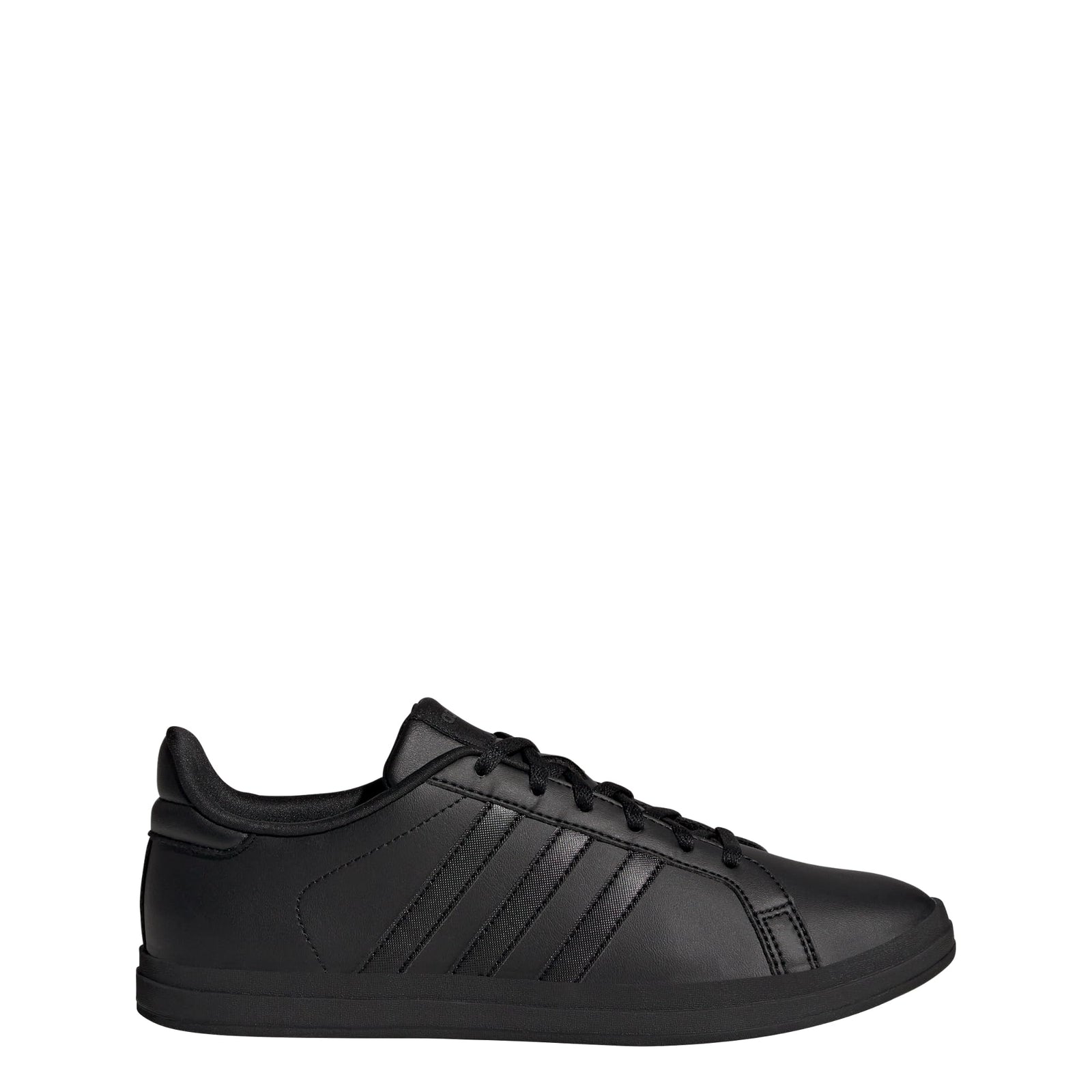 حذاء Adidas للرجال والنساء – لون أسود تصميم موحد مناسب للرجال والنساء تصميم مريح ومتين