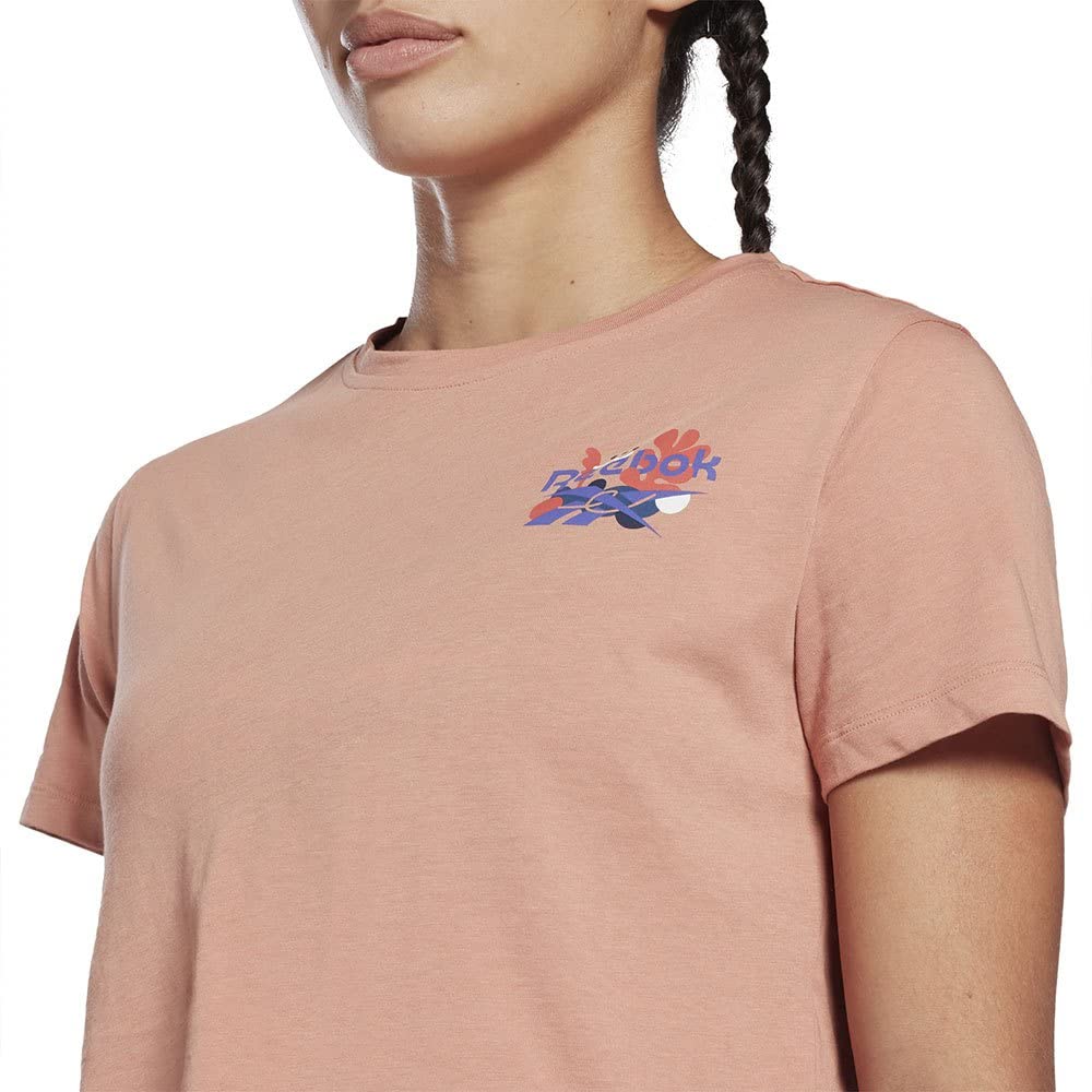 Reebok T-shirt  For Women Ideal for warm weather or layering under jackets.