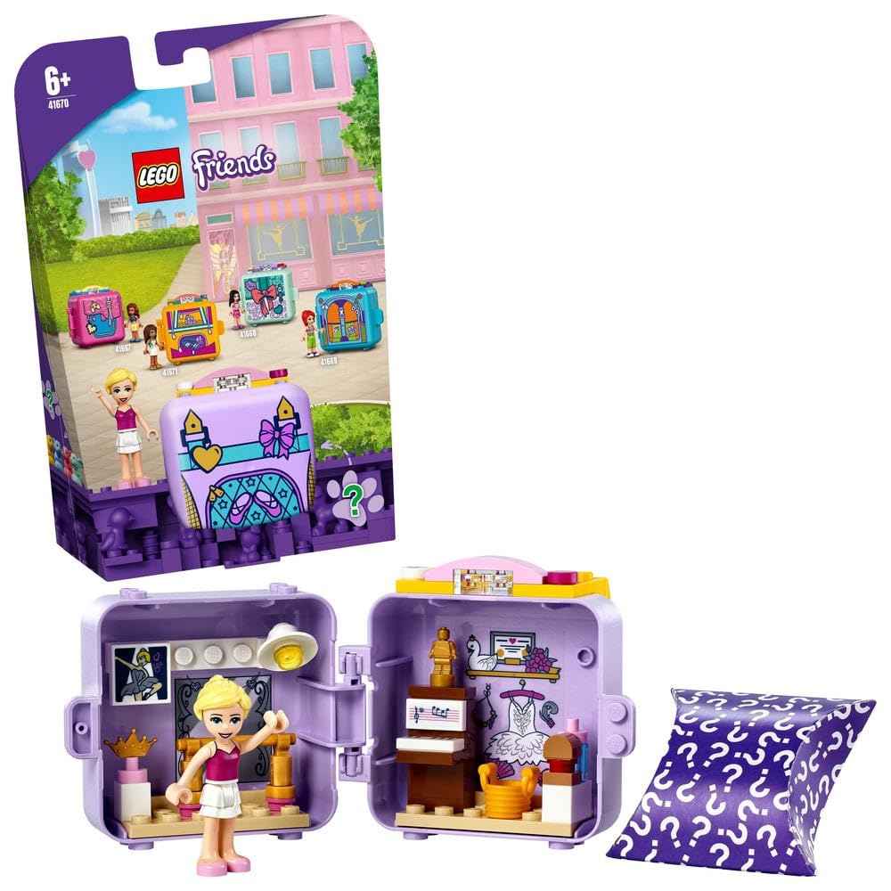 LEGO  Stephanie's Ballet Cube 41670 Building Kit (60 Pieces)