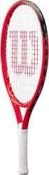 مضرب التنس من ويلسون لعشاق الأداء القوي والتحكم والدقة في اللعب. مستوحى من أسطورة التنس روجر فيدرر، ويتميز بهيكل خفيف الوزن ومتين يمنحك سهولة في الحركة وثباتًا رائعًا أثناء الضربات