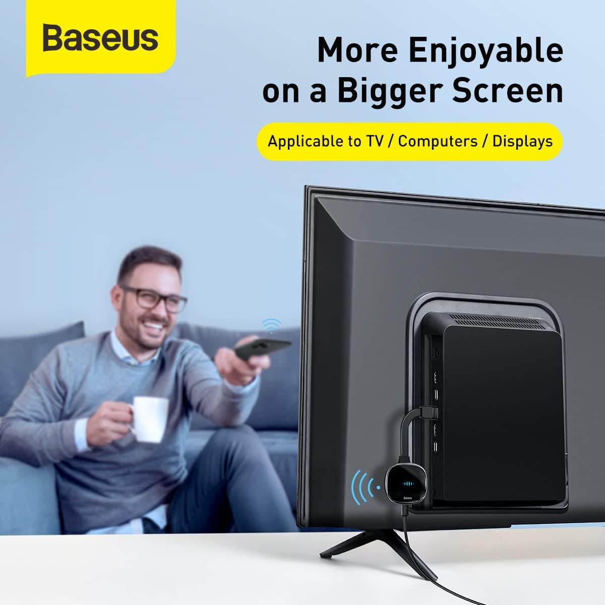 Baseus Mitoright Shimmer Wireless Display Adapter – 256GB