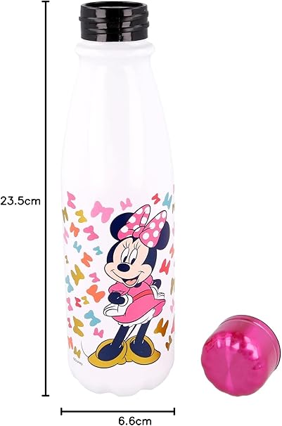 Stor 600ml Square Water Bottle – Minnie Mouse