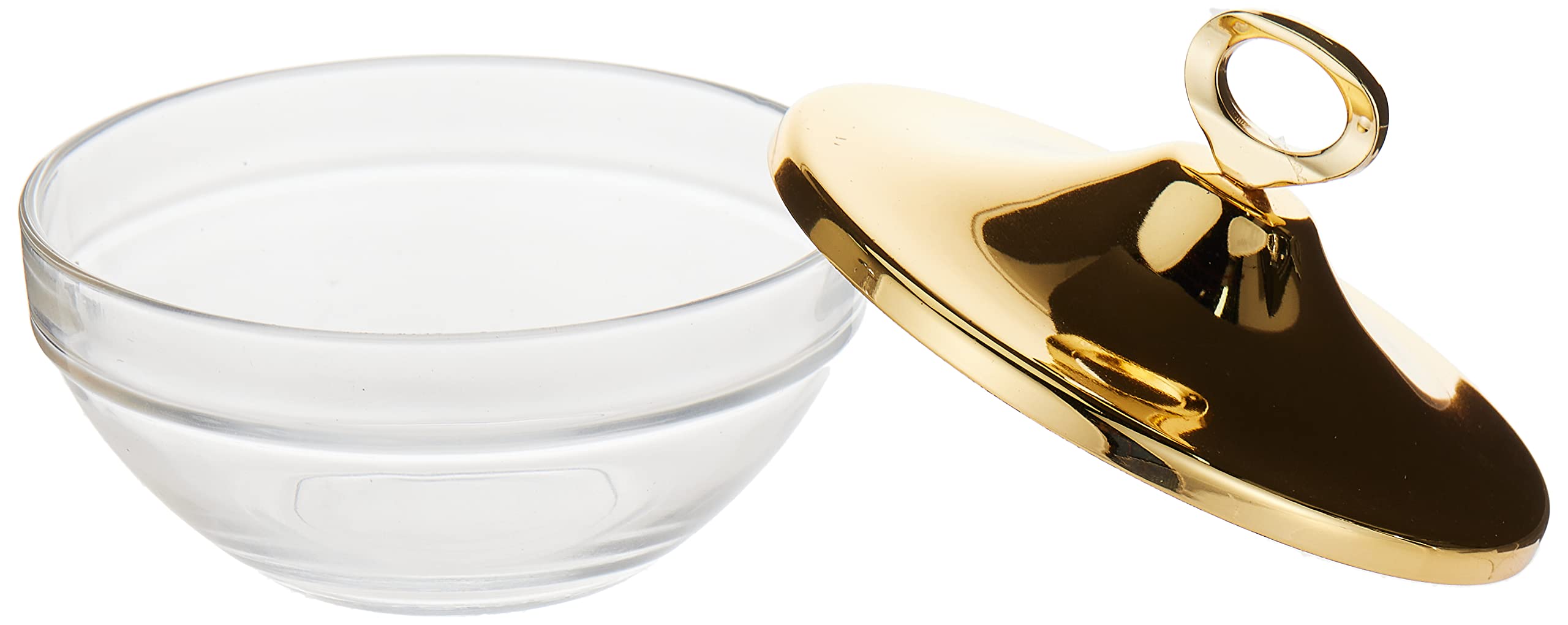 Vague 02-1031 Dates Bowl Serving Set 6 Piece, Golden