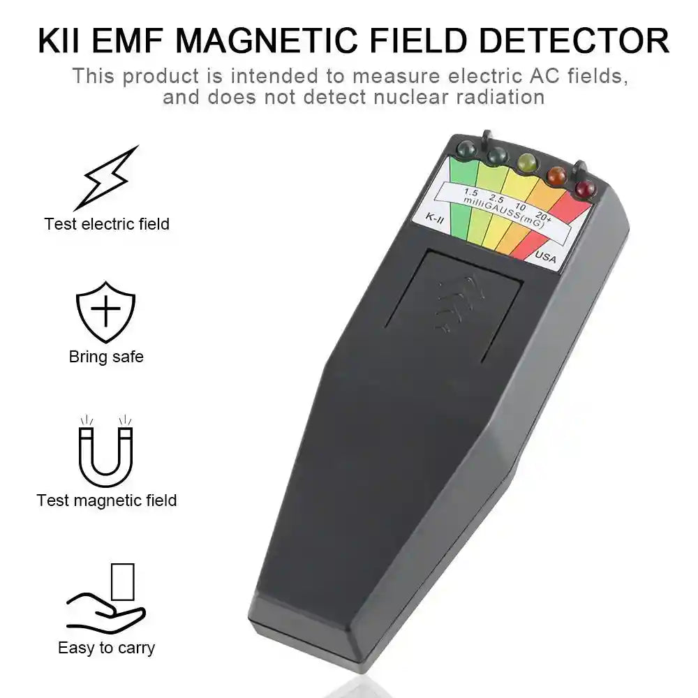 K-II Enterprises EMF Meter for Ghost Hunting,Detects electromagnetic fields (EMF) with accuracy.