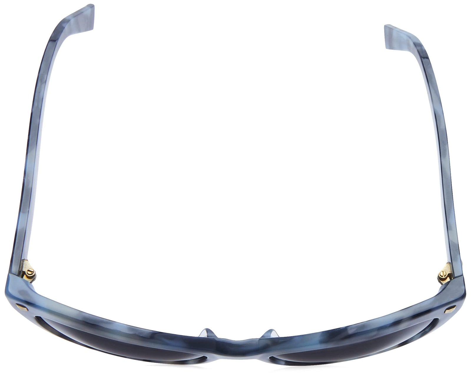 نظارات شمسية ماكس مارا بإطار عين القطة وعدسات رمادية للنساء – أزرق هافانا – علبة تالفة