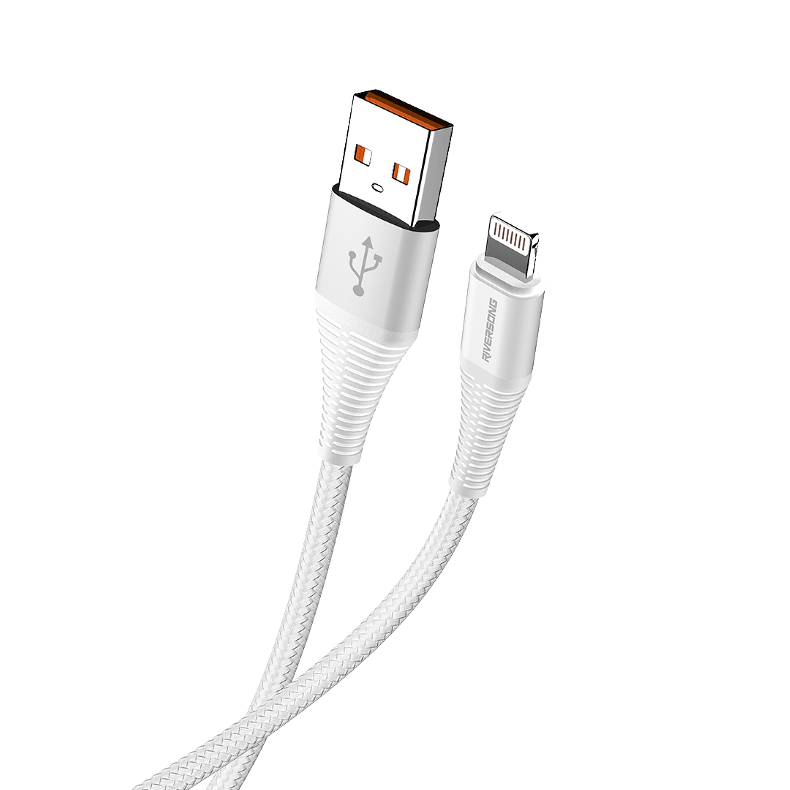 Riversong Alpha Nylon Braided Fast Charging Lightning Cable – Safqqa Egypt