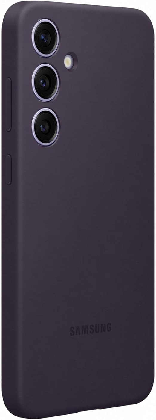 Samsung Galaxy S24+ Silicone Case Dark Violet Soft Touch Cover