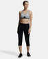 Jockey Women Sports Bra Light Grey Comfortable Support Active Wear