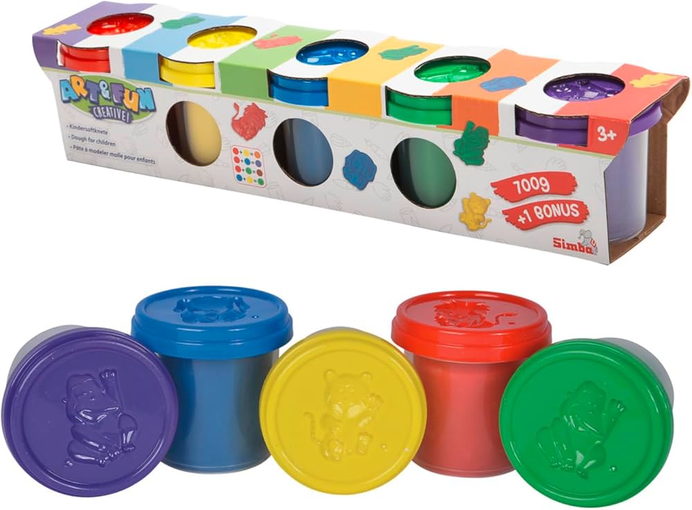 Simba Creative Play Dough Set for Kids Fun
