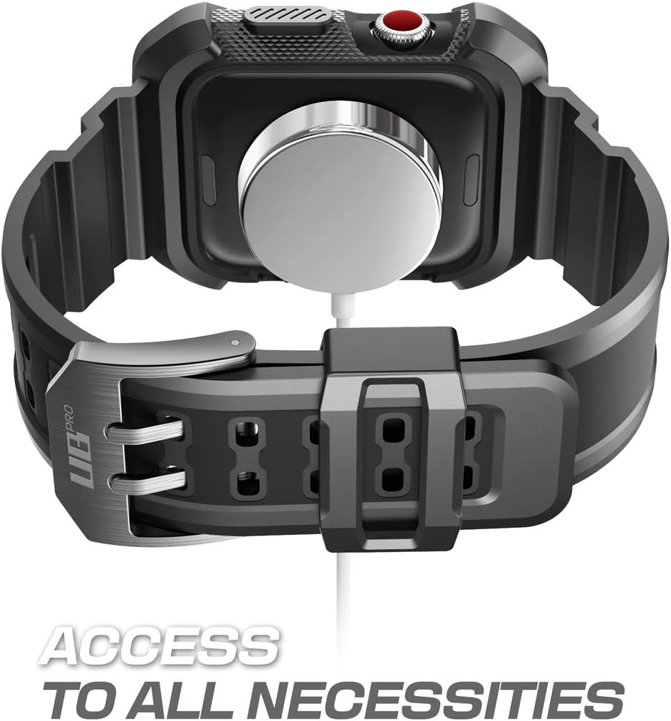 Supcase  series case designed for apple watch 3 [42mm], rugged protective case with strap bands for apple watch series 3/2/1