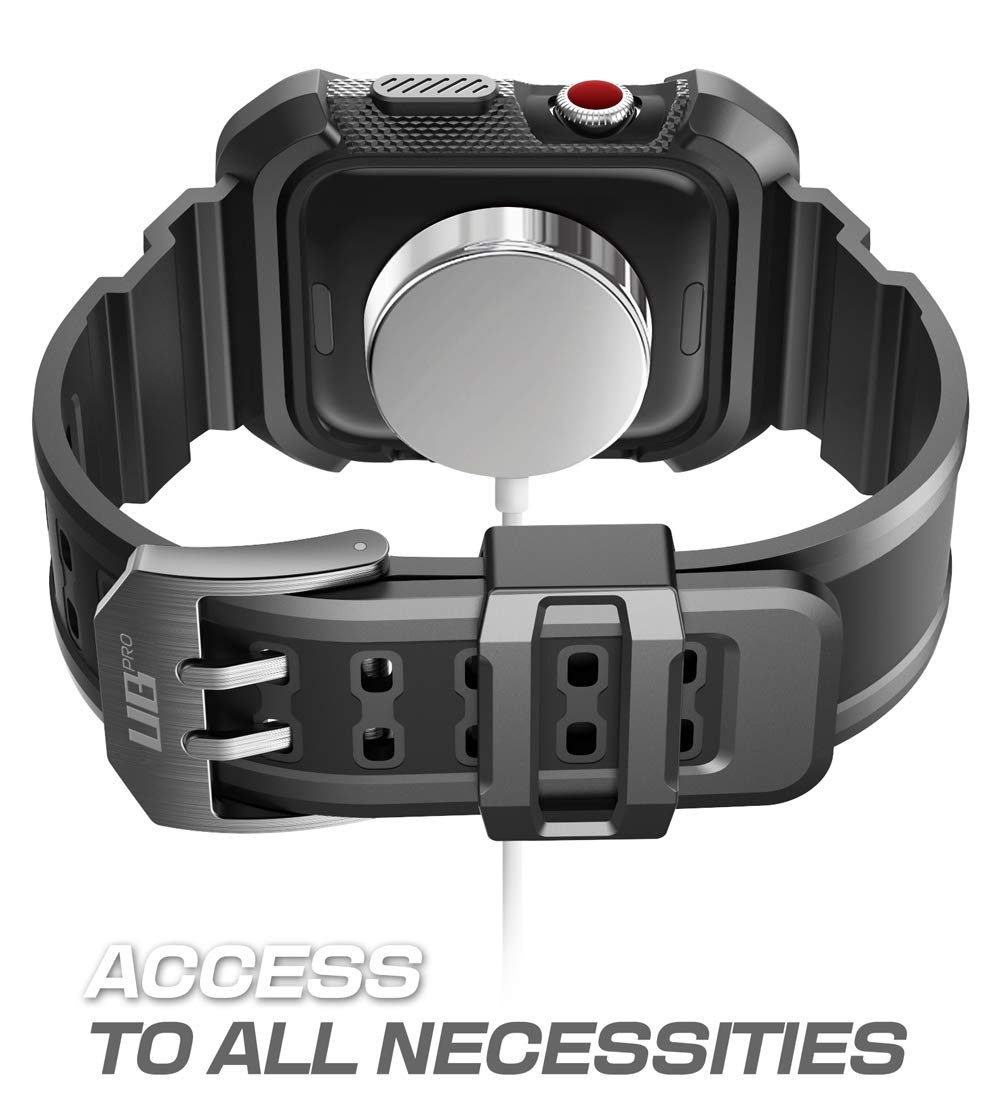 Supcase  series case designed for apple watch 3 [42mm], rugged protective case with strap bands for apple watch series 3/2/1