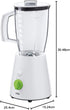 Braun Tribute Collection Blender, 800 Watt, White/Green - JB 3010 WH