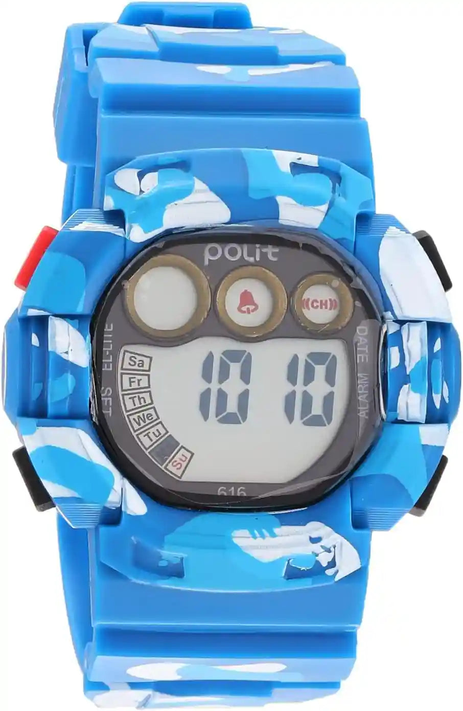 ساعة رقمية مستديرة من POLIT موديل FT289