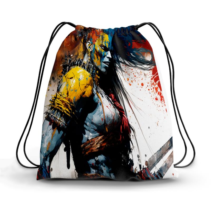 TAT DRAWSTRING BAG - 944, MultiColor, Large