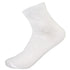 White Flower Plain Socks – 3 Pieces, Comfort & Style