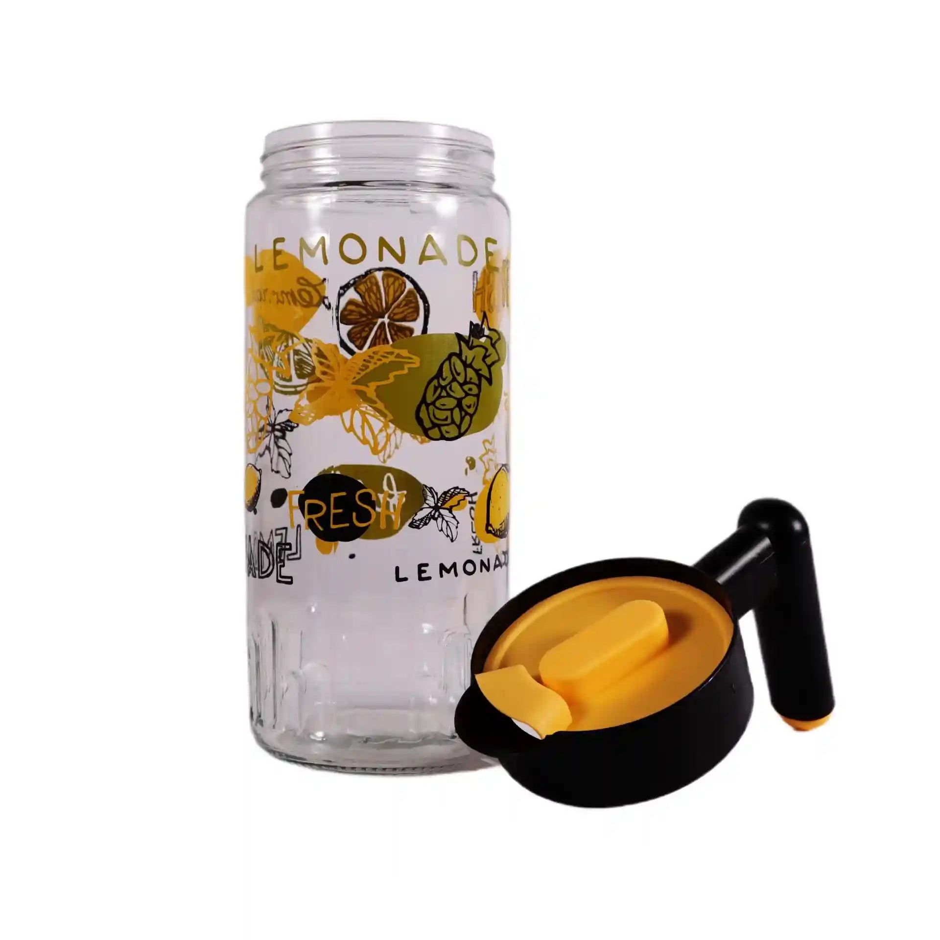 إبريق مزخرف من هيريفين – سعة 1.46 لتر، بلاستيك متين، صناعة تركية